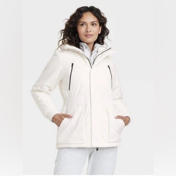 All In Motion Women's Snowsport Ivory Jacket Size XL - Picture 1 of 16